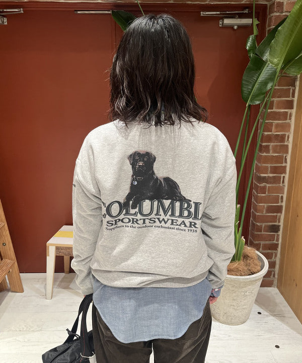 クロサワさんの「BEAMS WOMEN｜【別注】Columbia / Graphic Sweat」を使ったコーディネート
