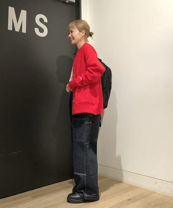 おはぎ(萩原)さんの「BEAMS WOMEN｜BEAMS BOY / 25mm WASH ベルト」を使ったコーディネート