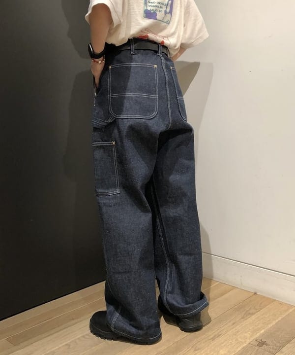 おはぎ(萩原)さんの「BEAMS WOMEN｜BEAMS BOY / 25mm WASH ベルト」を使ったコーディネート