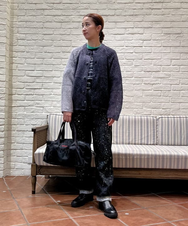 たぐみさんの「BEAMS WOMEN｜ボーイ ベーシック Tシャツ」を使ったコーディネート