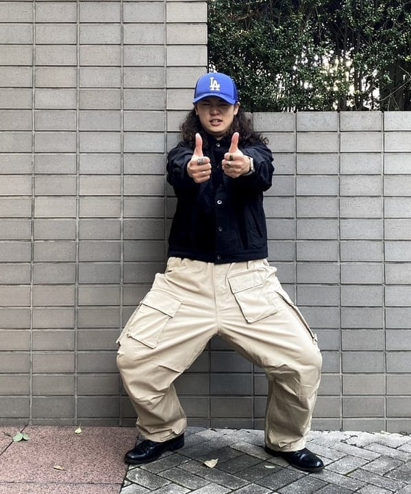 りくっしーさんの「BEAMS WOMEN｜クレイジー デザイン トラッカージャケット」を使ったコーディネート