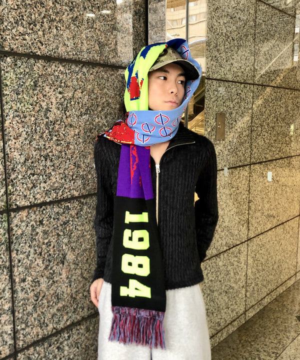 はるひむさんの「BEAMS WOMEN｜シャギー ハイネック ジップ カーディガン」を使ったコーディネート