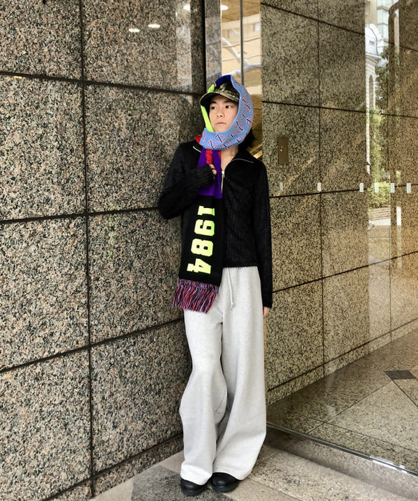 はるひむさんの「BEAMS WOMEN｜シャギー ハイネック ジップ カーディガン」を使ったコーディネート