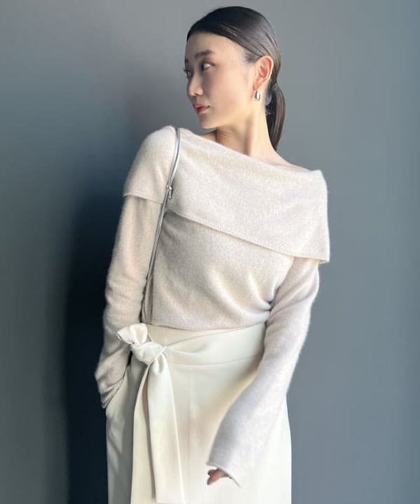 隈元 楓さんの「BEAMS WOMEN｜LEE × Demi-Luxe BEAMS / ラップ ロングスカート .M」を使ったコーディネート