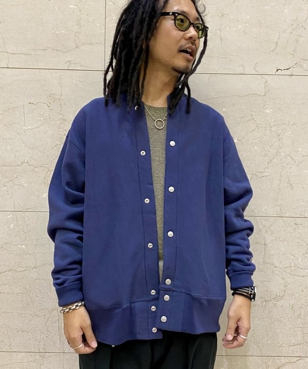 矢部 滋之さんの「BEAMS WOMEN｜【別注】Champion &times; MIN-NANO / スナップ ジャケット」を使ったコーディネート