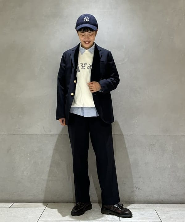葵さんの「BEAMS WOMEN｜BEAMS BOY / ポリエステル ウール 3ボタン ブレザー」を使ったコーディネート