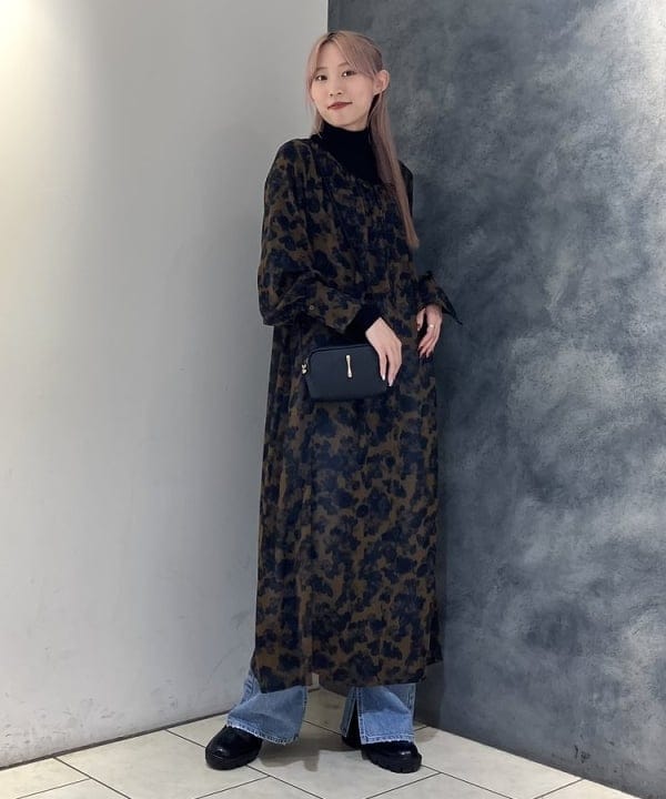 nodokaさんの「BEAMS WOMEN｜リブ タートルネックニット」を使ったコーディネート