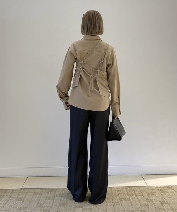 Hazukiさんの「BEAMS WOMEN｜RBS / キャミ レイヤード シャツ」を使ったコーディネート