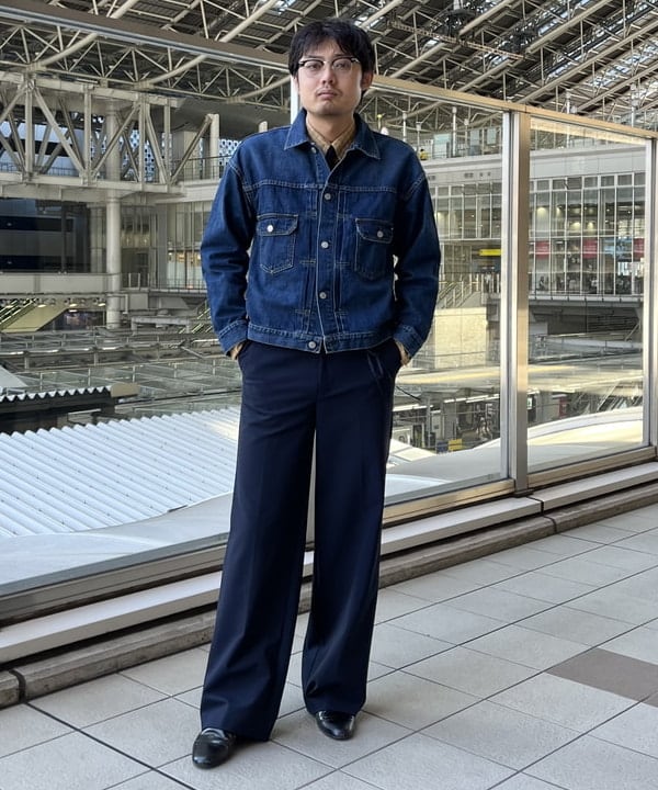 ビームス　of Slow デニムジャケット 濃紺　プロフ必読 ビームス of Slow デニムジャケット 濃紺 プロフ必読 orSlow