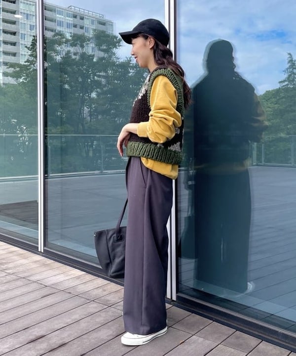 おのすさんの「BEAMS WOMEN｜NEW ERA / 別注 MLB メルトン 930 キャップ」を使ったコーディネート