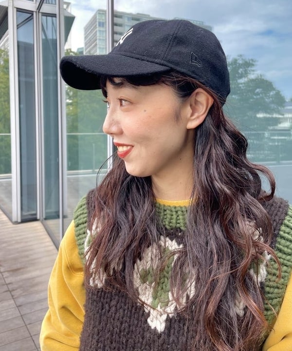 おのすさんの「BEAMS WOMEN｜NEW ERA / 別注 MLB メルトン 930 キャップ」を使ったコーディネート