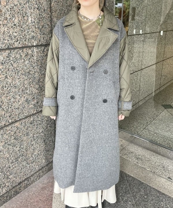 田中 里実さんの「BEAMS WOMEN｜RBS / ビッグ ポケット レイヤード スカート」を使ったコーディネート