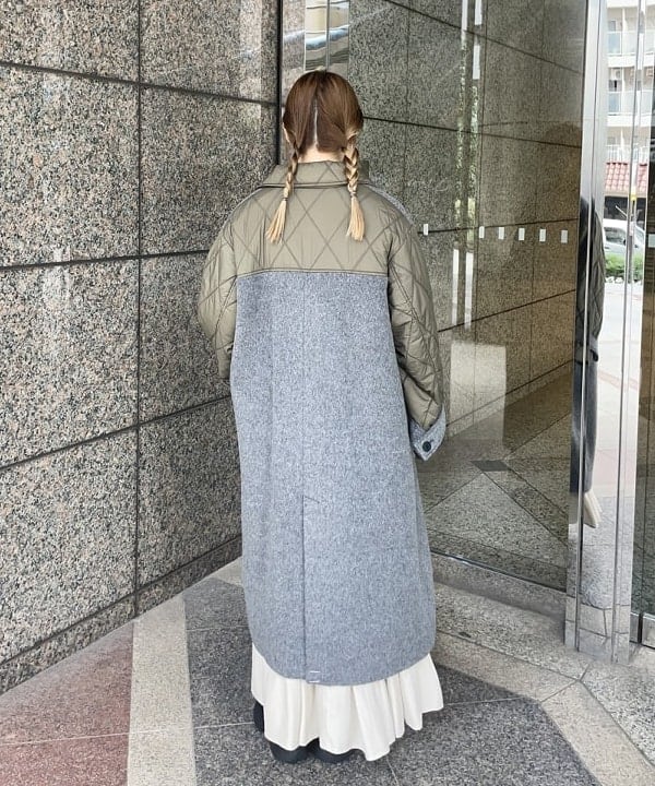 田中 里実さんの「BEAMS WOMEN｜RBS / ビッグ ポケット レイヤード スカート」を使ったコーディネート