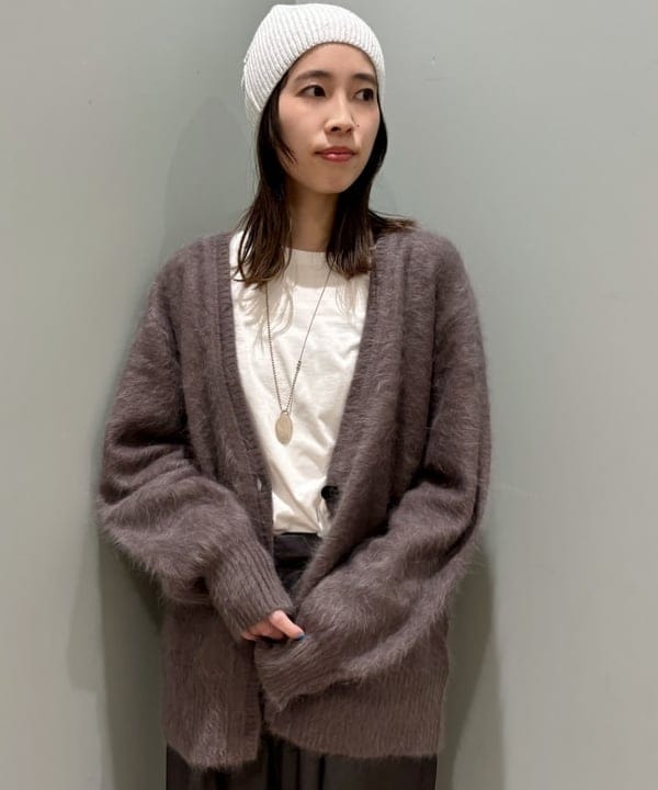 はやしあかねさんの「BEAMS WOMEN｜スパンコール ラメ ビーニー」を使ったコーディネート