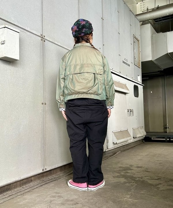 Kyooka Sayakaさんの「BEAMS WOMEN｜シャンブレー ギャバ ショート フィッシング ジャケット」を使ったコーディネート