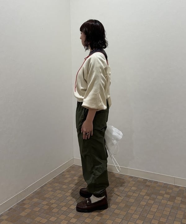 アベアミさんの「BEAMS WOMEN｜NAPRON / 別注 レース ミニ ペイシェント バッグ」を使ったコーディネート