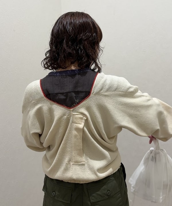 アベアミさんの「BEAMS WOMEN｜NAPRON / 別注 レース ミニ ペイシェント バッグ」を使ったコーディネート