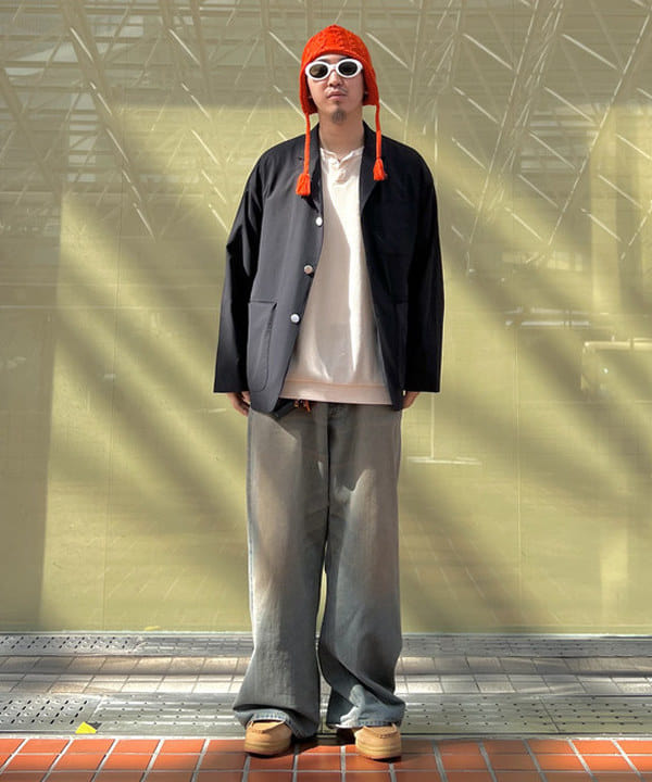 石郷岡 稜さんの「【別注】Lee / WIDE FADE BAGGY JEANS」を使ったコーディネート