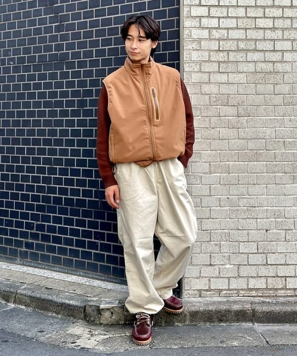 Kellyさんの「BEAMS WOMEN｜12ゲージ ワッフル クルーネック ニット」を使ったコーディネート