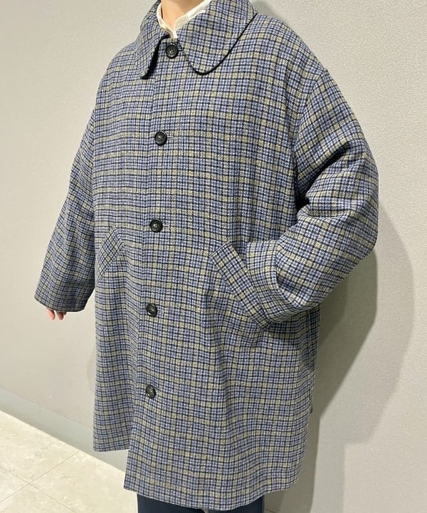 木村 梨香さんの「BEAMS WOMEN｜ガンクラブ チェックコート」を使ったコーディネート