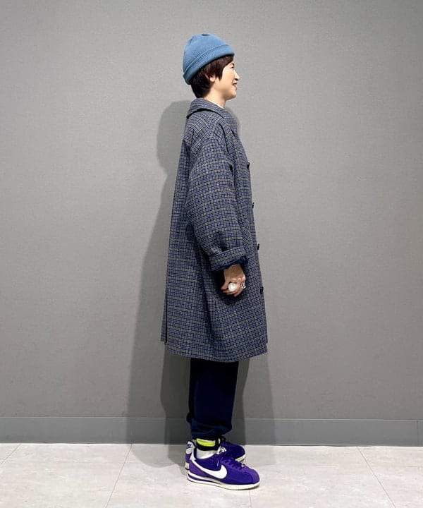 木村 梨香さんの「BEAMS WOMEN｜ガンクラブ チェックコート」を使ったコーディネート