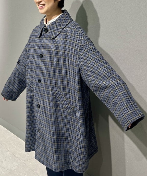 木村 梨香さんの「BEAMS WOMEN｜ガンクラブ チェックコート」を使ったコーディネート