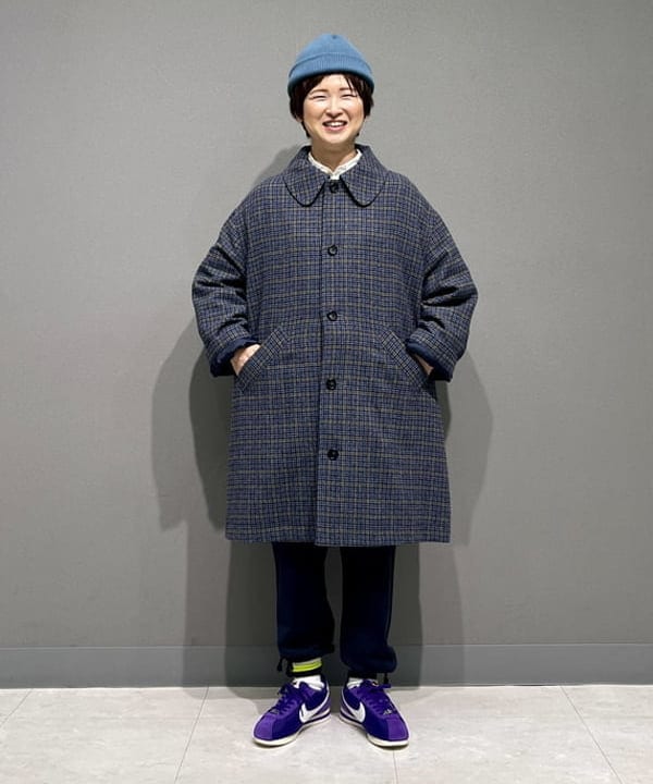 木村 梨香さんの「BEAMS WOMEN｜ガンクラブ チェックコート」を使ったコーディネート