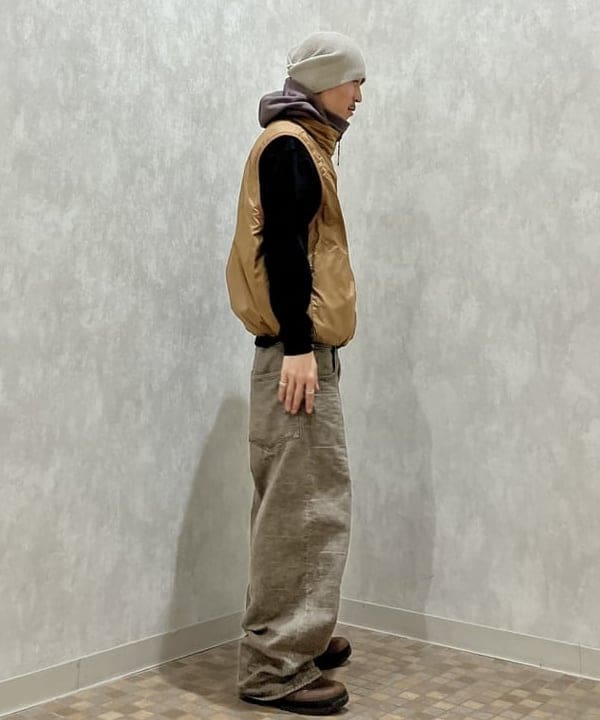 西村 光平さんの「BEAMS WOMEN｜BEAMS / ベーシック ワッチキャップ」を使ったコーディネート