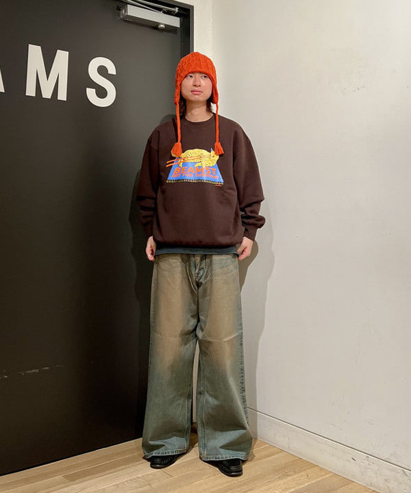 関澤 佑樹さんの「BEAMS WOMEN｜【別注】Lee / WIDE FADE BAGGY JEANS」を使ったコーディネート