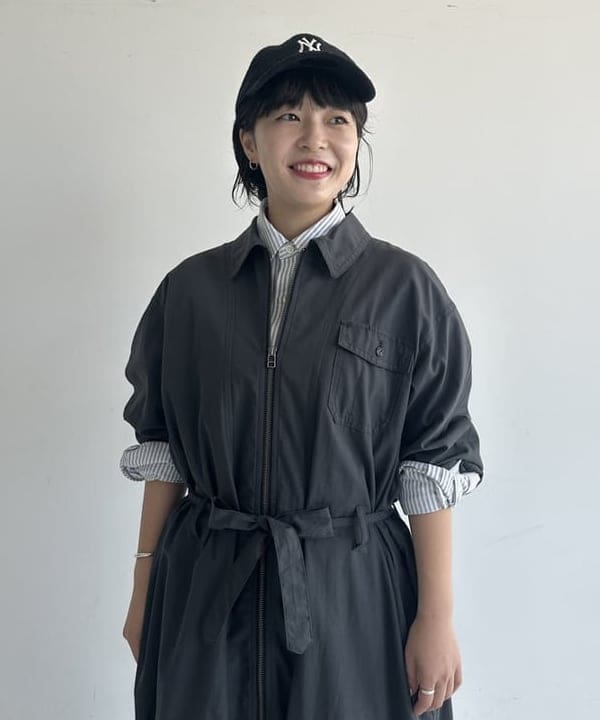 ナガオカ サキさんの「BEAMS WOMEN｜NEW ERA / 別注 MLB メルトン 930 キャップ」を使ったコーディネート