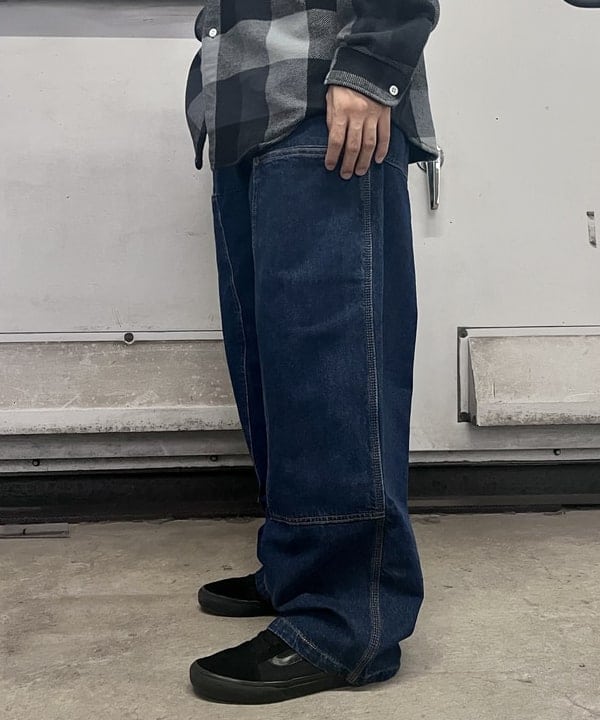 槙山 賢斗さんの「BEAMS WOMEN｜【別注】NULL TOKYO / W KNEE DENIM PANTS」を使ったコーディネート