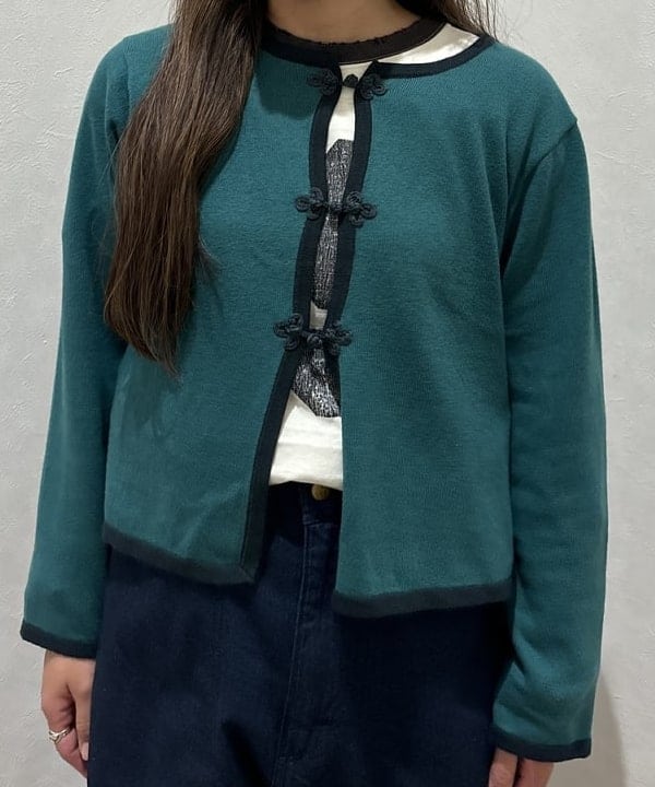 サイトウ　トモミさんの「BEAMS WOMEN｜【別注】cableami / リサイクル ウール フライト キャップ」を使ったコーディネート