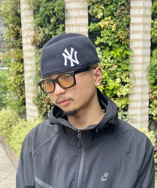 ムファサさんの「BEAMS WOMEN｜NEW ERA / 別注 Pre-Curved 59FIFTY Back Logo Cap 24AW」を使ったコーディネート