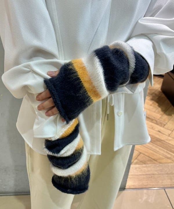 シミズ ネネさんの「BEAMS WOMEN｜RBS / キャミ レイヤード シャツ」を使ったコーディネート