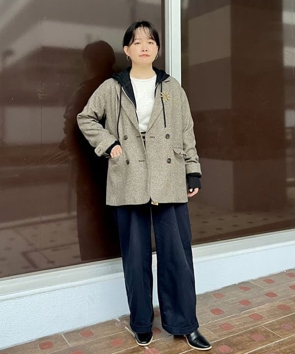 ツイード ダブル ジャケット（S～M）｜ビーミングライフストア