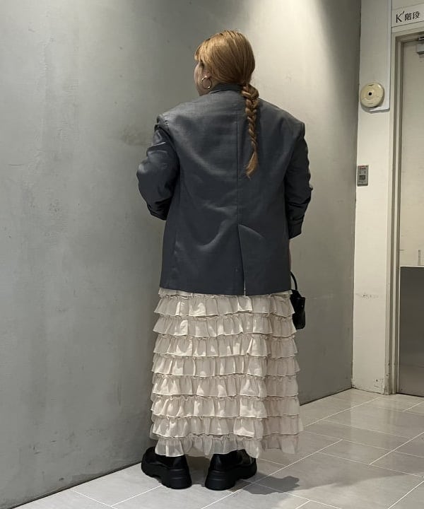 れいにーさんの「BEAMS WOMEN｜Ray BEAMS / ペーパー クリップ チェーン ネックレス」を使ったコーディネート