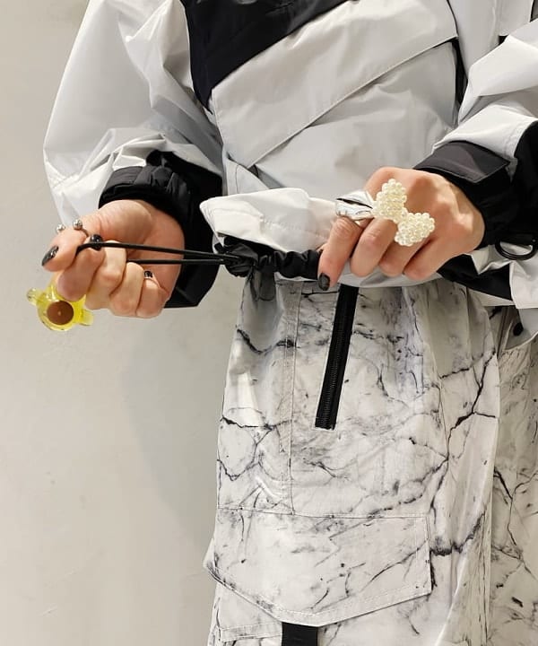 りかちょび/岸本梨佳さんの「BEAMS WOMEN｜撥水 ウェーディング ジャケット」を使ったコーディネート