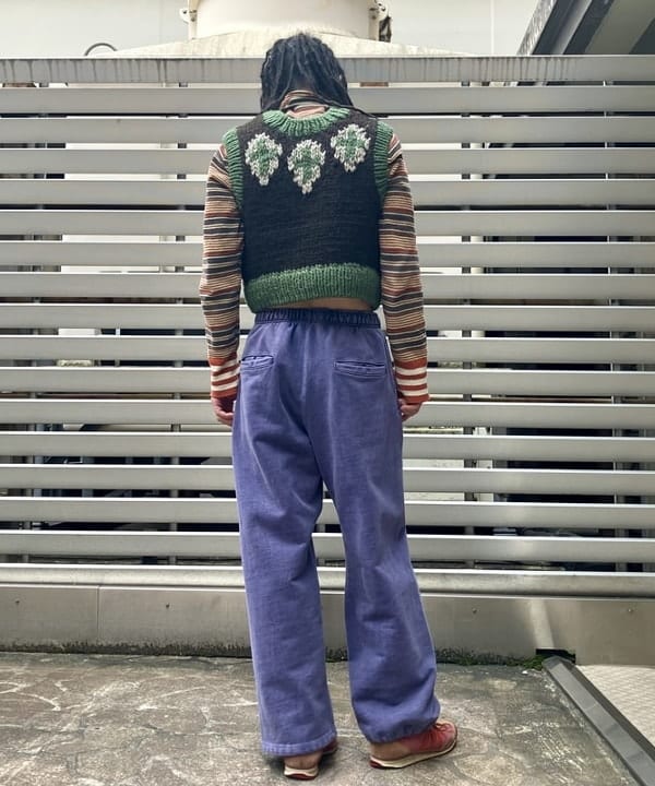 森 凌真さんの「BEAMS WOMEN｜フェード ワイド スウェット パンツ」を使ったコーディネート