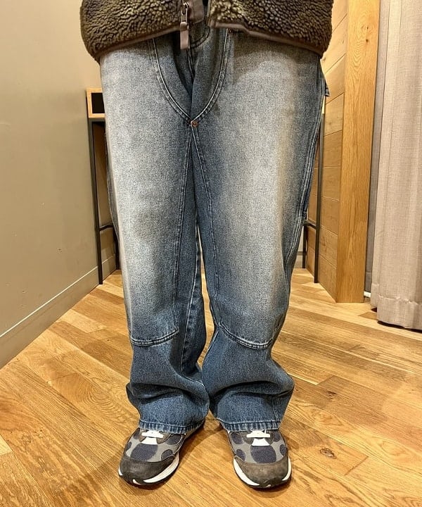 新里 京介さんの「BEAMS WOMEN｜2トーン リブ ワッチ キャップ」を使ったコーディネート