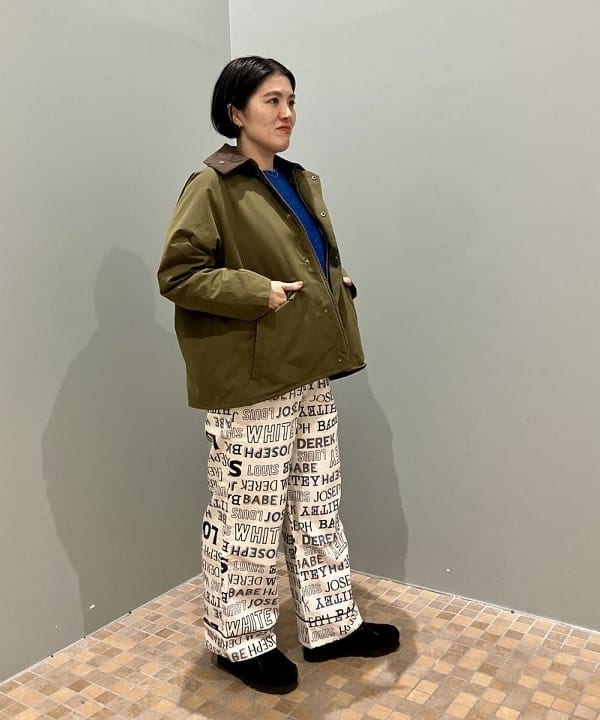 坂本 有佳子さんの「BEAMS WOMEN｜ボーイ ワード イージーパンツ」を使ったコーディネート