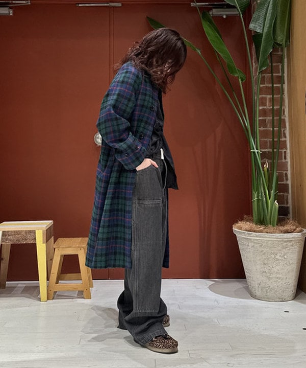 竹村 澄玲さんの「BEAMS WOMEN｜ハリスツイード バルマカーン コート」を使ったコーディネート