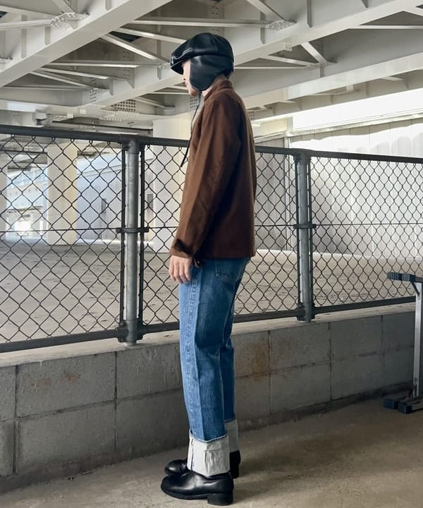 翔さんの「BEAMS WOMEN｜ソフトガラスレザーベルト」を使ったコーディネート