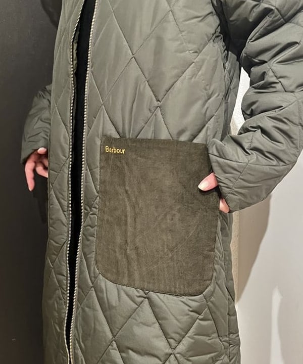 Ito_ririkaさんの「BEAMS WOMEN｜Barbour / MALTON キルトコート」を使ったコーディネート