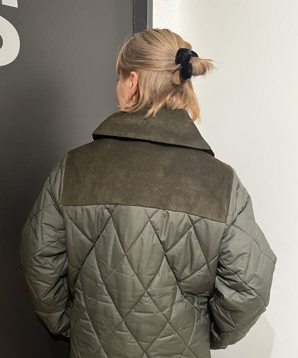Ito_ririkaさんの「BEAMS WOMEN｜Barbour / MALTON キルトコート」を使ったコーディネート
