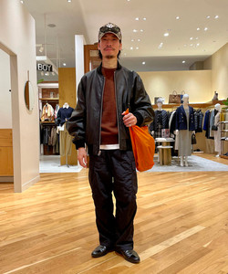 BEAMS（ビームス）12ゲージ ワッフル クルーネック ニット