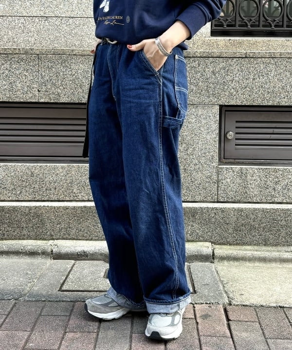 吉野 多恵さんの「BEAMS WOMEN｜12オンス デニム ペインター パンツ」を使ったコーディネート