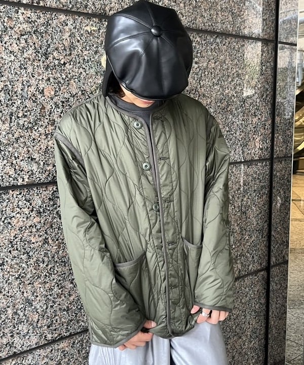 菊田 悠さんの「BEAMS WOMEN｜イヤーフラップ キャスケット」を使ったコーディネート