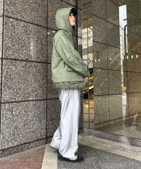 菊田 悠さんの「BEAMS WOMEN｜イヤーフラップ キャスケット」を使ったコーディネート