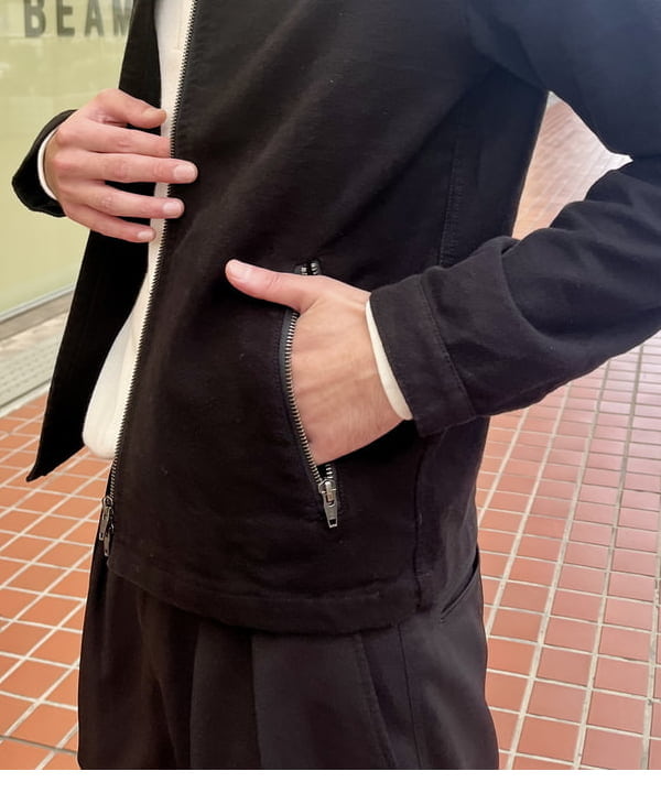 萩原 悠斗さんの「コットン モールスキン シングル ライダースジャケット」を使ったコーディネート