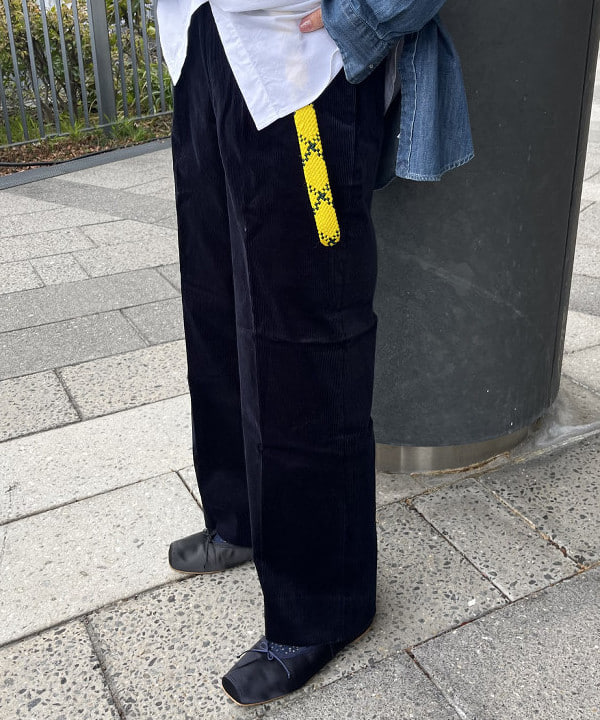 にしだてさんの「BEAMS WOMEN｜MENDOTA PRODUCTS / DOUBLE BRAIDED COLLAR」を使ったコーディネート